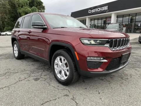 Red 2023 Jeep Grand Cherokee Limited for sale in Canton, GA