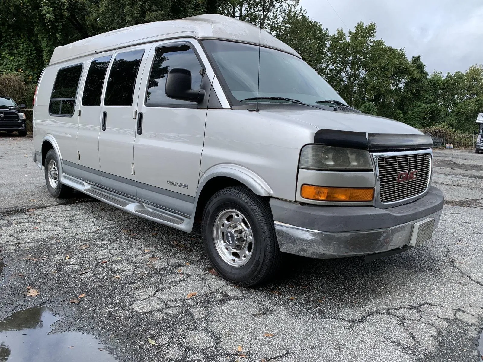 Silver 2005 GMC Savana Cargo Van YF7 Upfitter for sale in Canton, GA