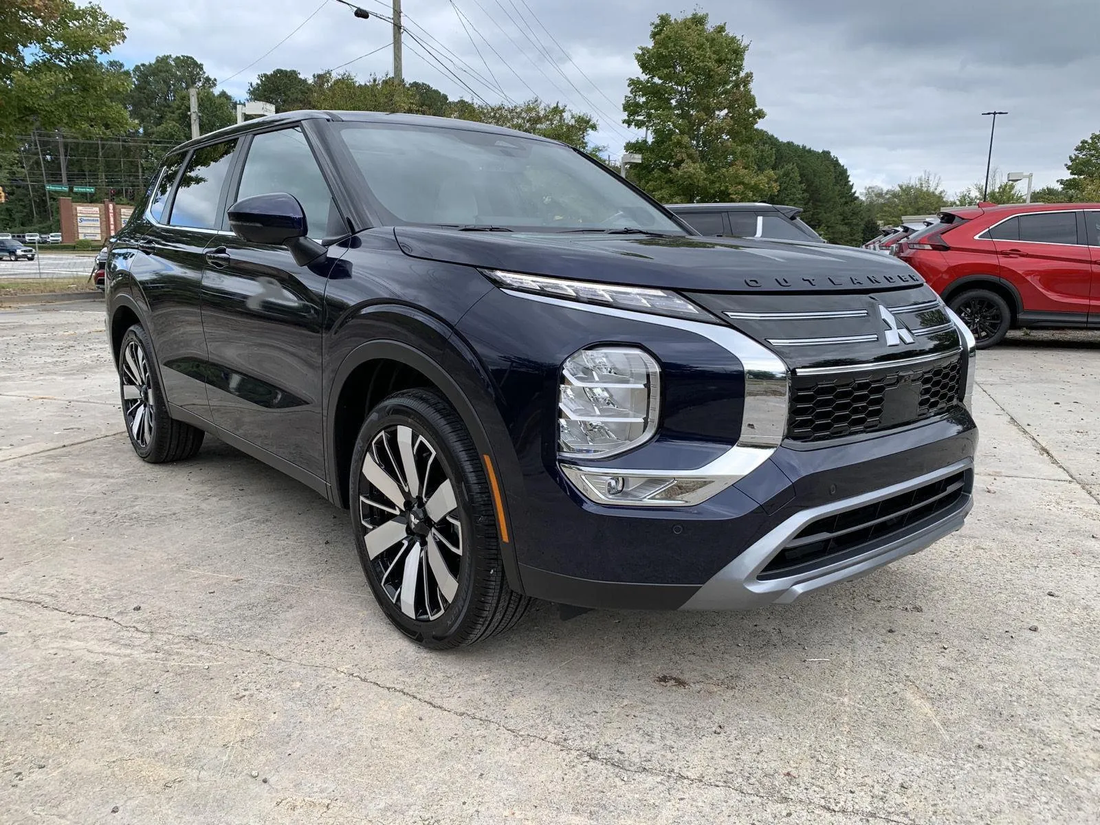 Blue 2025 Mitsubishi Outlander SE for sale in Canton, GA