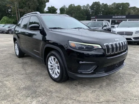 Black 2021 Jeep Cherokee Latitude for sale in Canton, GA