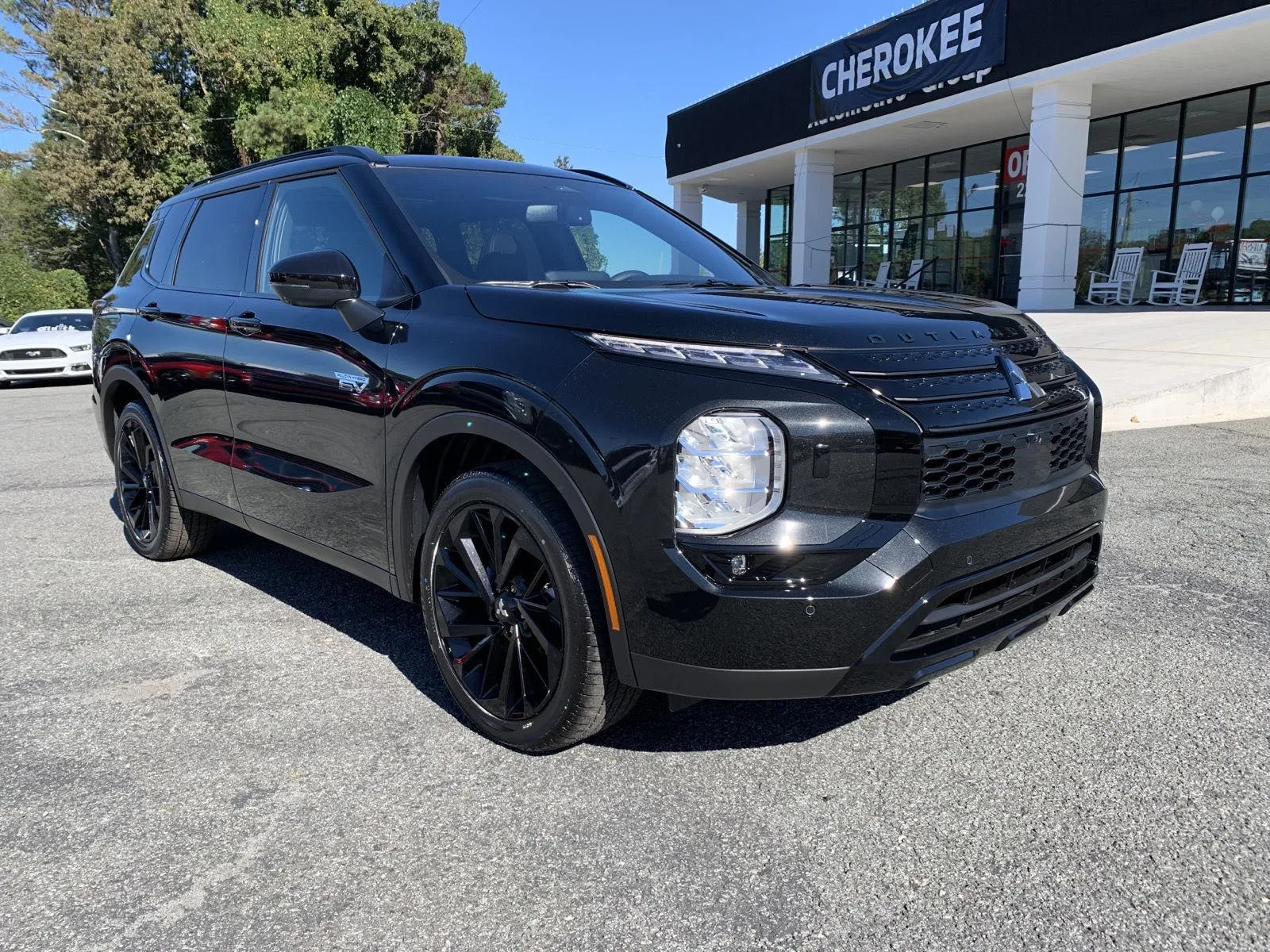 Black 2025 Mitsubishi Outlander Plug-In Hybrid SEL Black Edition for sale in Canton, GA