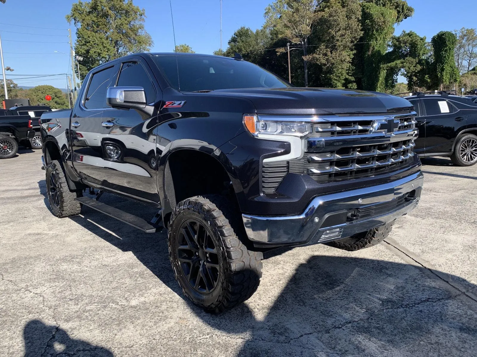 Black 2022 Chevrolet Silverado 1500 LTZ for sale in Canton, GA