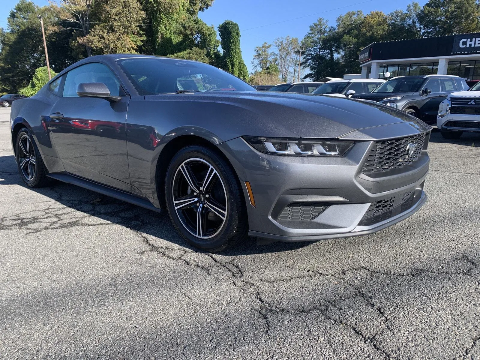 Gray 2024 Ford Mustang EcoBoost for sale in Canton, GA