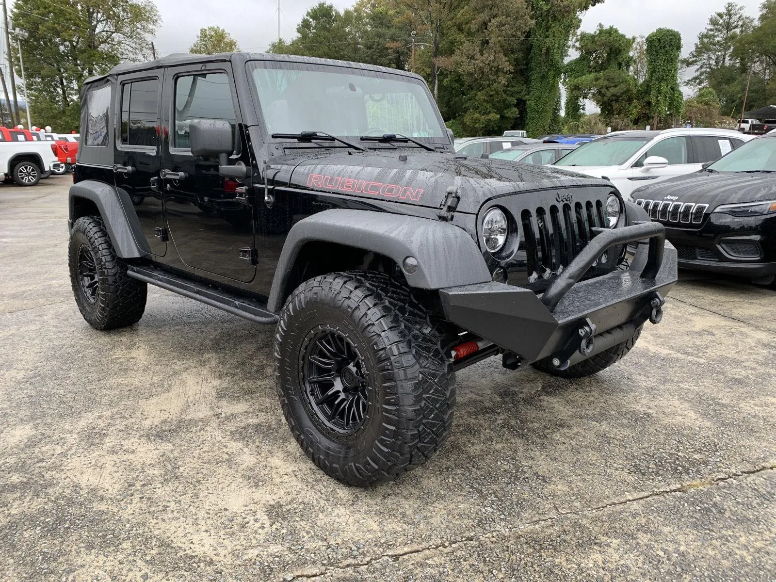 Used 2007 Jeep Wrangler Unlimited Rubicon with VIN 1J8GA69137L181817 for sale in Canton, GA