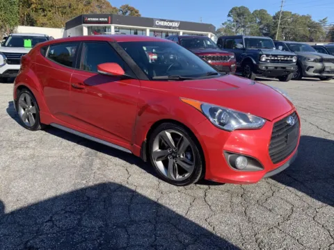 Red 2013 Hyundai Veloster Turbo w/Black Int for sale in Canton, GA