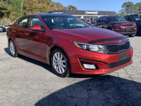 Red 2015 Kia Optima EX for sale in Canton, GA