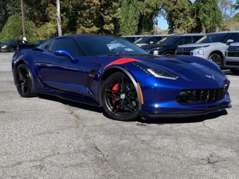 Blue 2017 Chevrolet Corvette Grand Sport 2LT for sale in Canton, GA