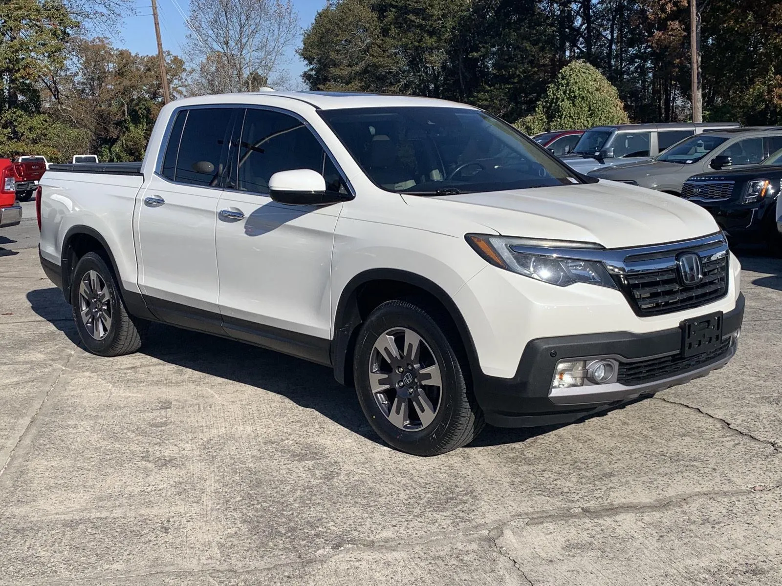 White 2018 Honda Ridgeline RTL-E for sale in Canton, GA