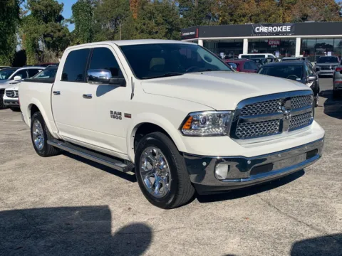 White 2017 Ram 1500 Laramie for sale in Canton, GA