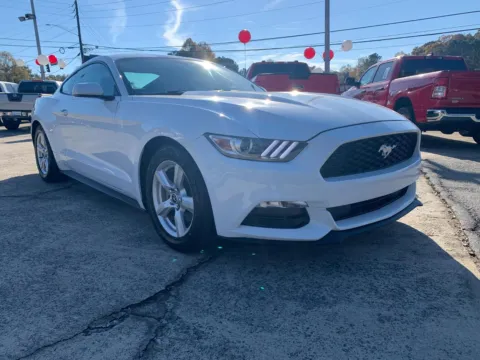 White 2017 Ford Mustang V6 for sale in Canton, GA