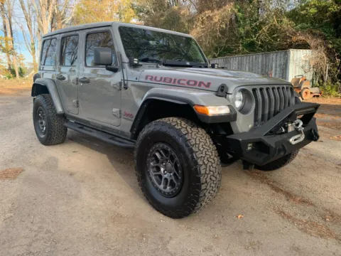 Gray 2021 Jeep Wrangler Unlimited Rubicon for sale in Canton, GA