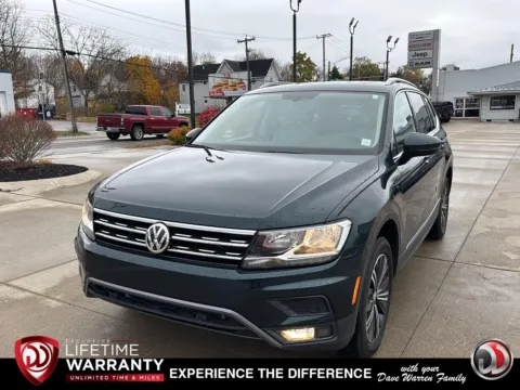 Green 2019 Volkswagen Tiguan SEL for sale in Jamestown, NY