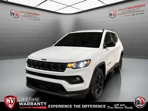 White 2026 Jeep Compass Latitude Altitude for sale in Jamestown, NY