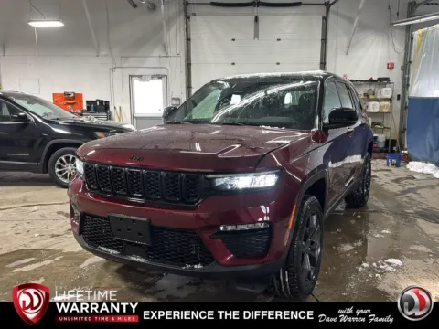 Red 2025 Jeep Grand Cherokee Limited for sale in Jamestown, NY