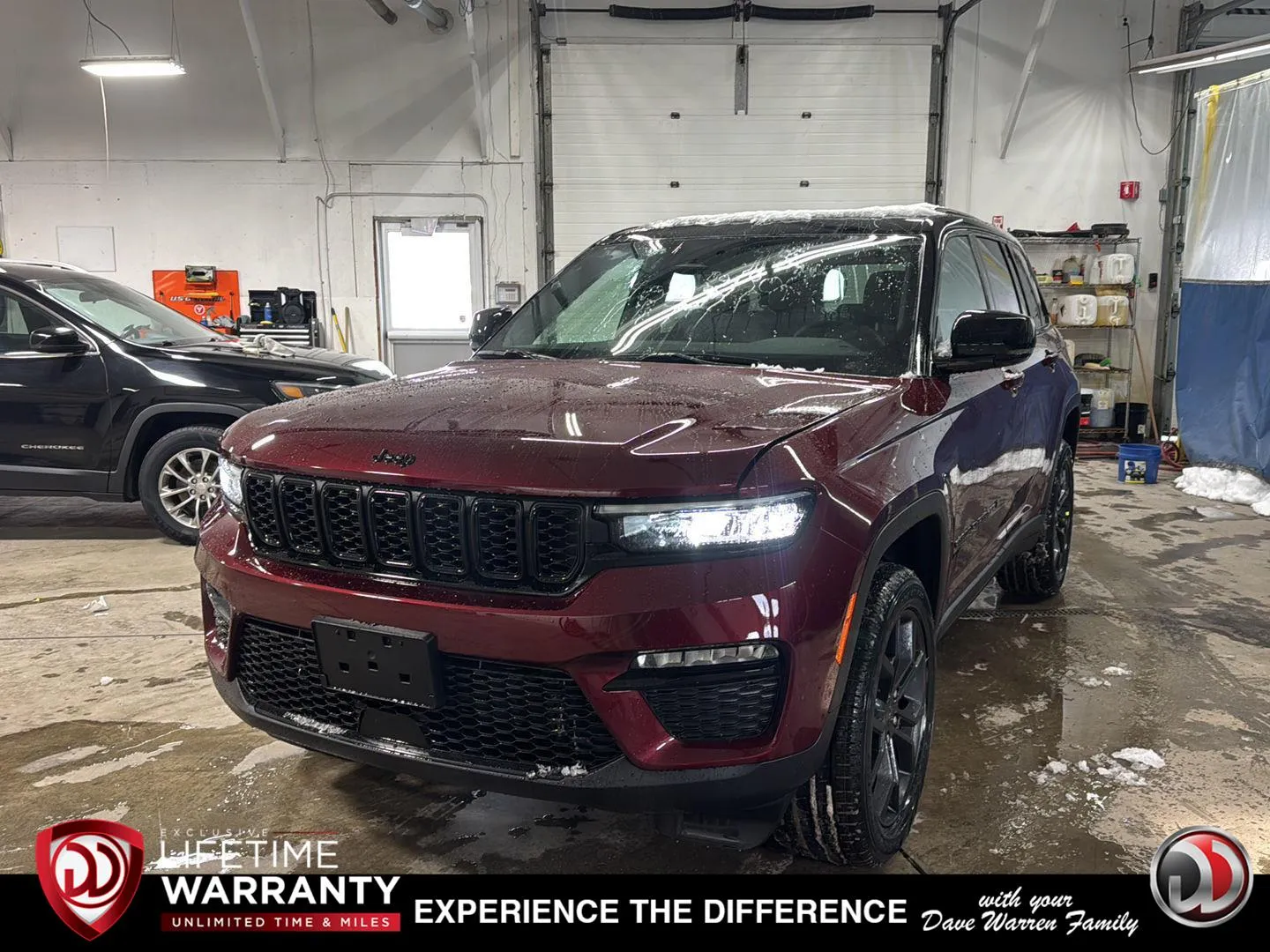 Red 2025 Jeep Grand Cherokee Limited for sale in Jamestown, NY