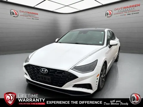 White 2020 Hyundai Sonata Limited for sale in Jamestown, NY