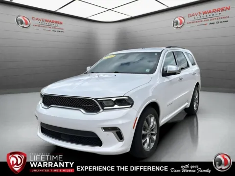 White 2022 Dodge Durango Citadel for sale in Jamestown, NY