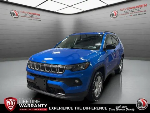 Blue 2022 Jeep Compass Latitude for sale in Jamestown, NY