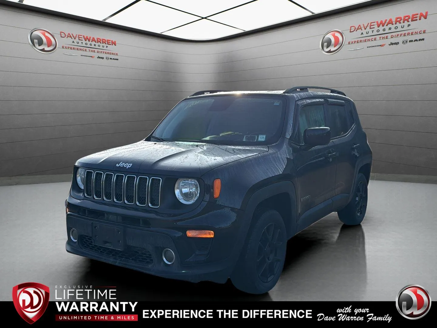 Black 2019 Jeep Renegade Latitude for sale in Jamestown, NY