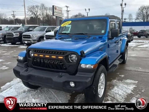Blue 2022 Jeep Gladiator Sport S for sale in Jamestown, NY