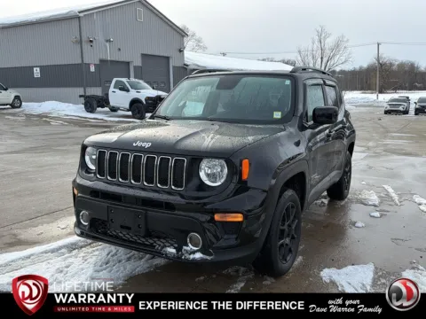Black 2019 Jeep Renegade Latitude for sale in Jamestown, NY
