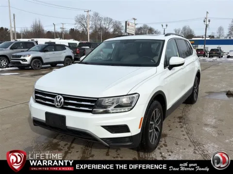 White 2020 Volkswagen Tiguan SEL for sale in Jamestown, NY
