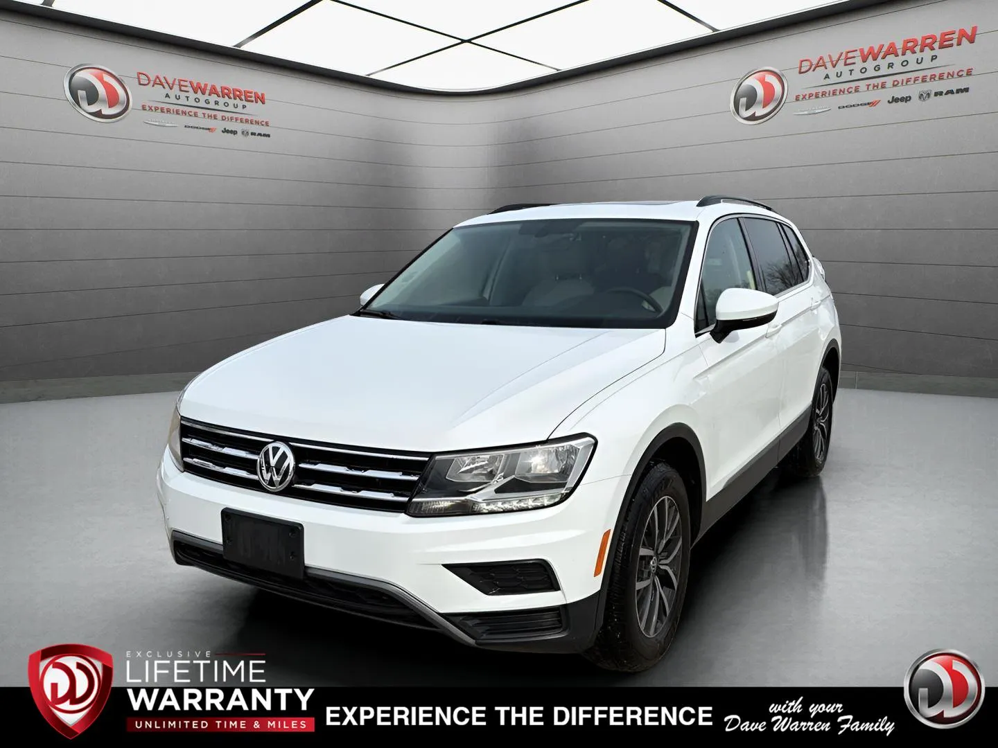 White 2020 Volkswagen Tiguan SEL for sale in Jamestown, NY