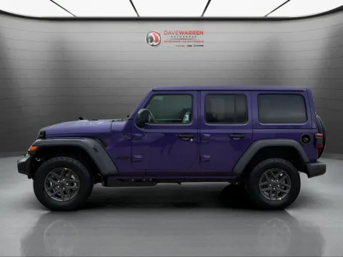 Photos of 2026 Jeep Wrangler Sport S for sale in Jamestown, NY at Dave Warren Chrysler Dodge Jeep Ram