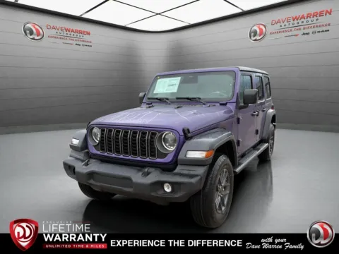 Purple 2026 Jeep Wrangler Sport S for sale in Jamestown, NY