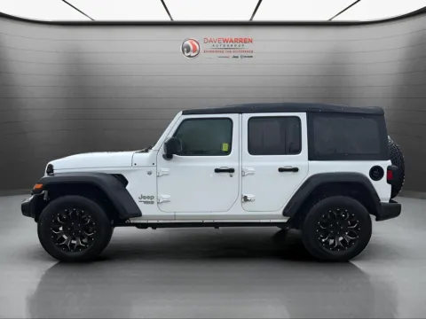 Another view of 2018 Jeep Wrangler Unlimited Sport S for sale in Jamestown, NY at Dave Warren Chrysler Dodge Jeep Ram