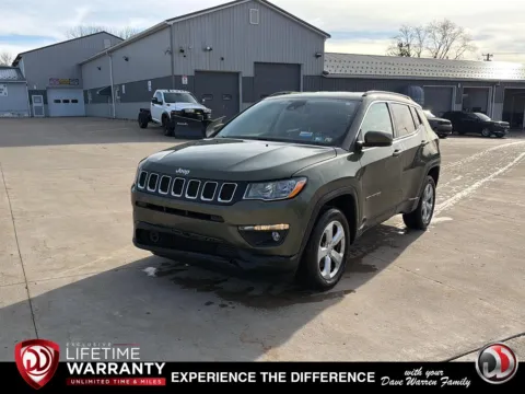 Green 2021 Jeep Compass Latitude for sale in Jamestown, NY