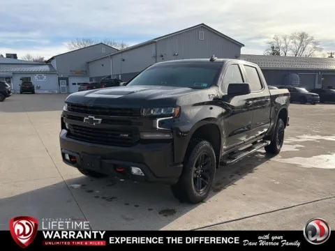 Black 2021 CHEVROLET SILVERADO K1500 LT Trail Boss for sale in Jamestown, NY