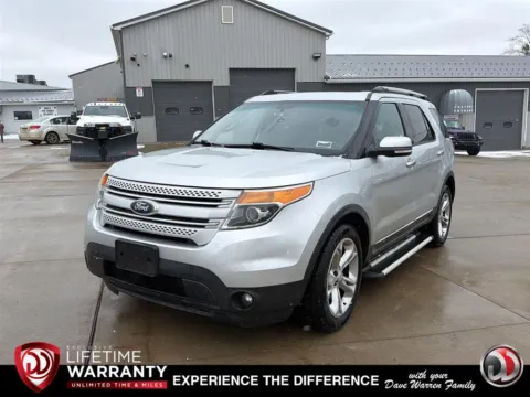 Silver 2015 FORD EXPLORER LIMITE Limited for sale in Jamestown, NY