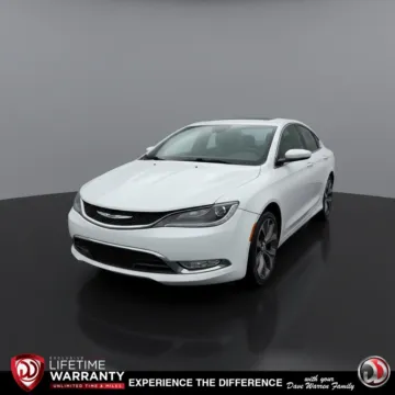 White 2016 Chrysler 200 C for sale in Jamestown, NY