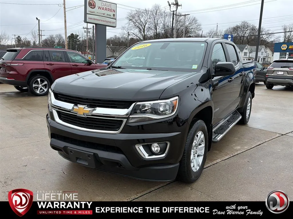 Black 2016 Chevrolet Colorado 4WD LT for sale in Jamestown, NY
