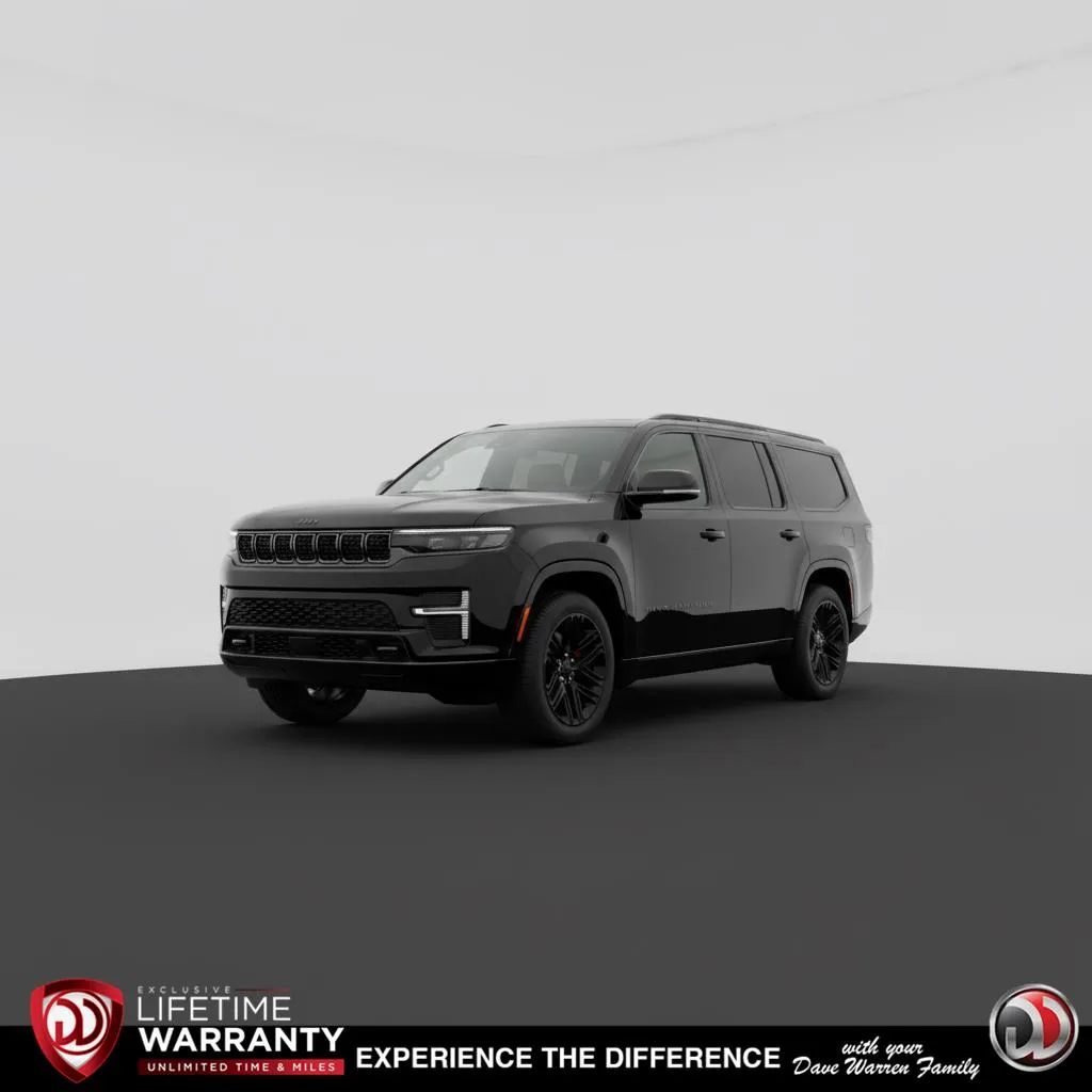 Black 2026 Jeep Grand Wagoneer L Limited Reserve for sale in Jamestown, NY