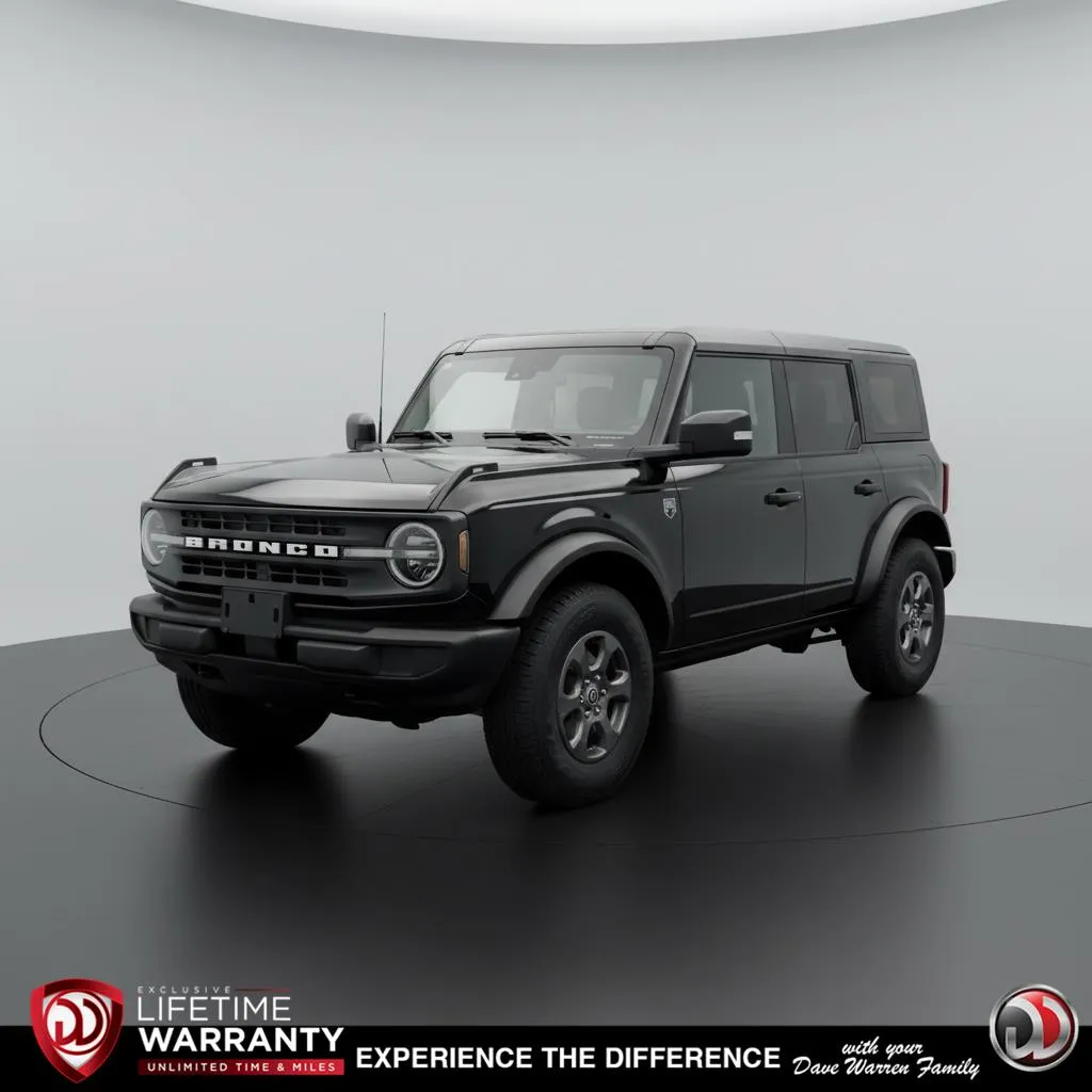 Black 2025 Ford Bronco Big Bend for sale in Jamestown, NY