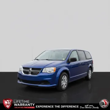 Blue 2019 Dodge Grand Caravan SE for sale in Jamestown, NY