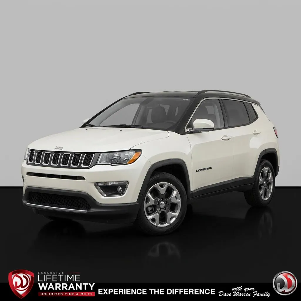White 2018 Jeep Compass Limited for sale in Jamestown, NY
