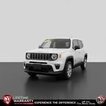 White 2023 Jeep Renegade Latitude for sale in Jamestown, NY