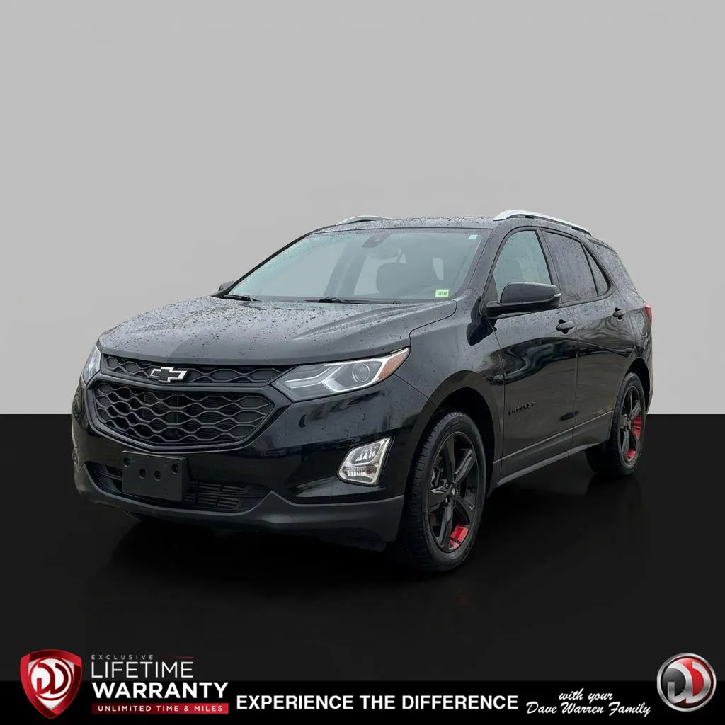 Black 2021 Chevrolet Equinox Premier for sale in Jamestown, NY