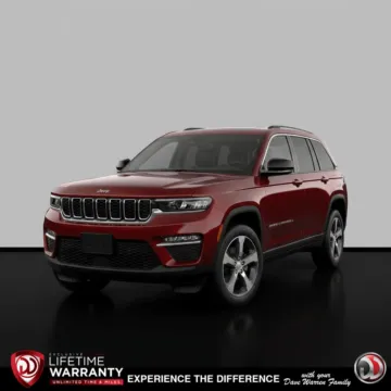 Red 2023 Jeep Grand Cherokee Limited for sale in Jamestown, NY