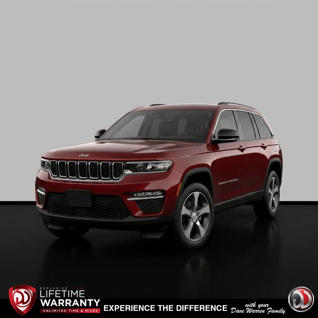 Red 2023 Jeep Grand Cherokee Limited for sale in Jamestown, NY