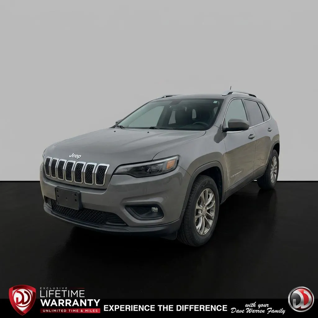 Gray 2019 Jeep Cherokee Latitude Plus for sale in Jamestown, NY