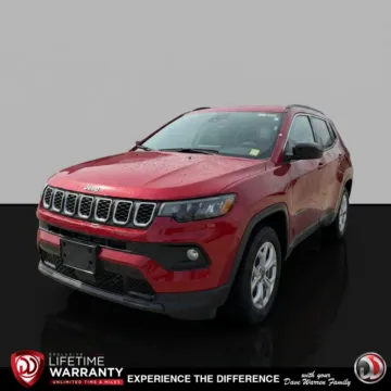 Red 2025 Jeep Compass Latitude for sale in Jamestown, NY