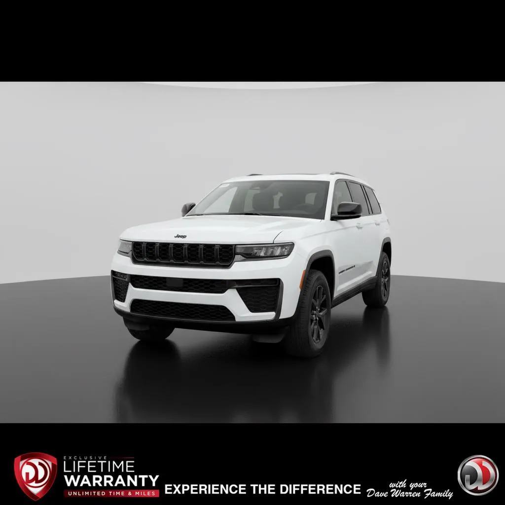 White 2026 Jeep Grand Cherokee L Laredo Altitude for sale in Jamestown, NY