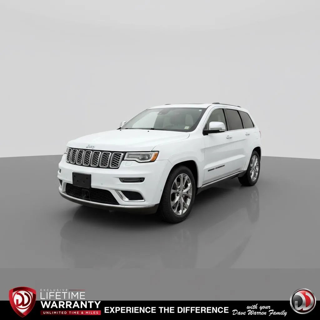 White 2020 Jeep Grand Cherokee Summit for sale in Jamestown, NY