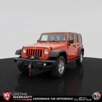 Orange 2015 Jeep Wrangler Rubicon Hard Rock for sale in Jamestown, NY
