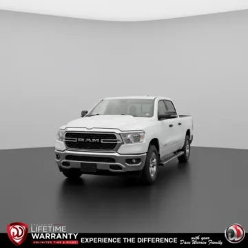 White 2023 RAM 1500 BIG HORN/L for sale in Jamestown, NY