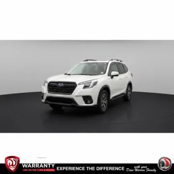 White 2022 Subaru Forester Premium for sale in Jamestown, NY
